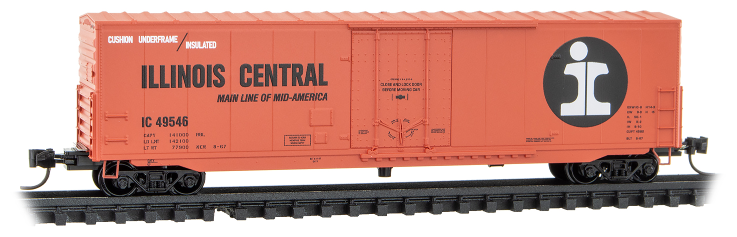 Standard 50" box car w/o roofwalk IC #49546