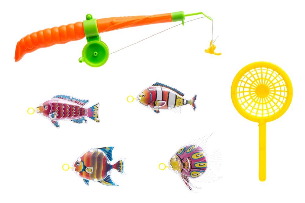 Fiskeset olika färger - 2