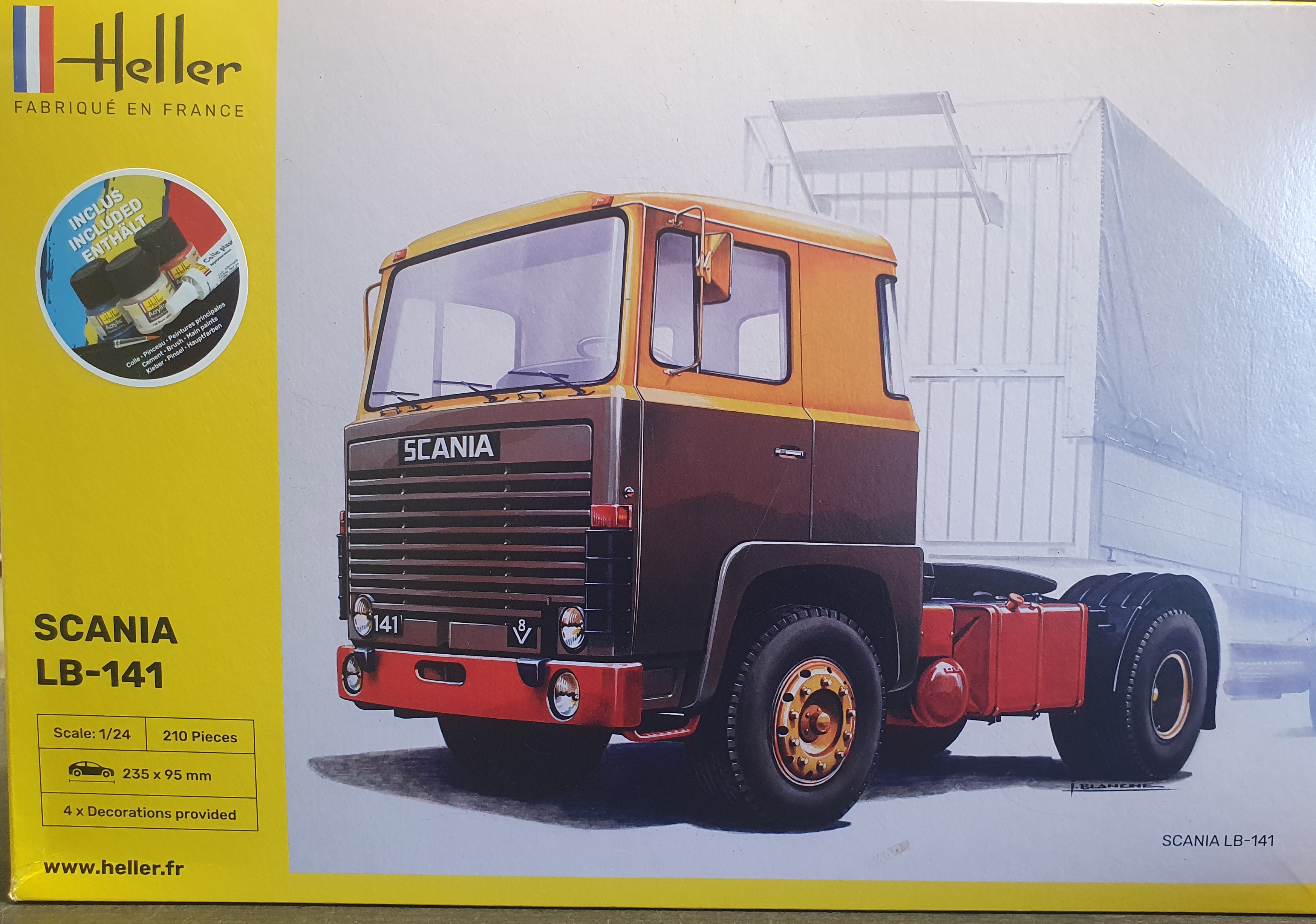 Heller 56773 STARTER KIT Truck LB-141