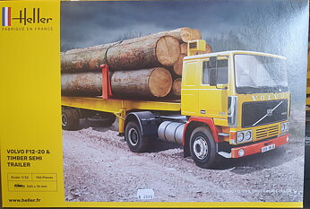 Heller 81704 F12-20 & Timber Semi Trailer in 1:32