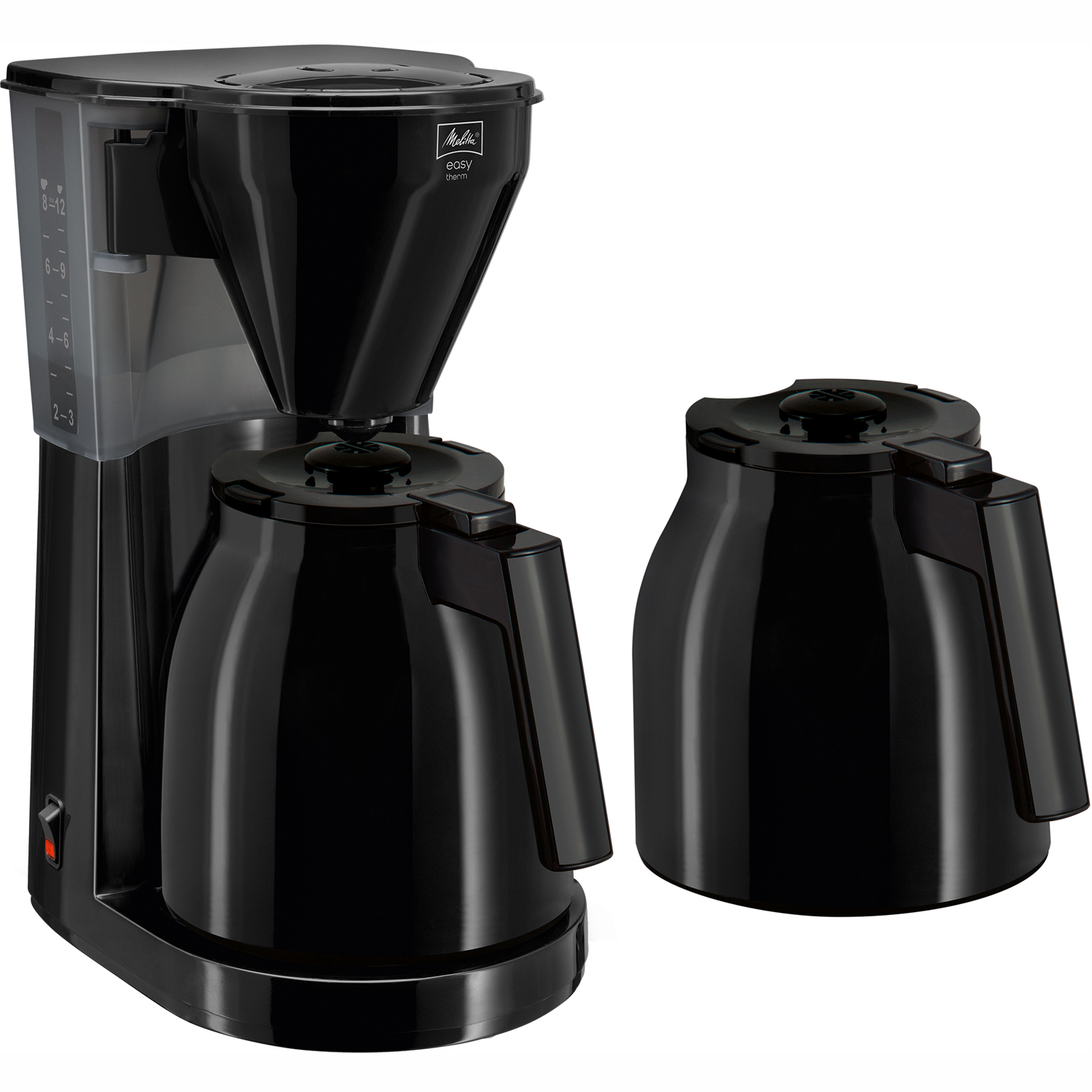 Thermosbryggare Easy 2.0 Therm 2 Kannor Svart