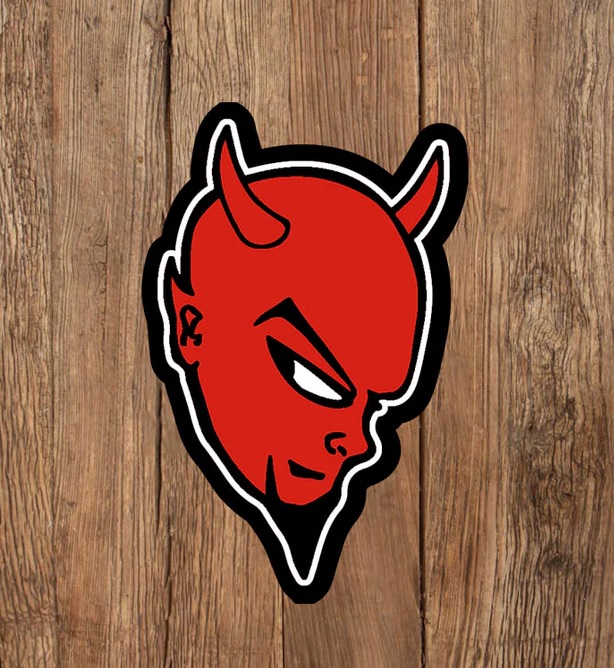Satanic Surfers Devil Patch