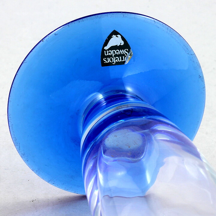 Erika Lagerbielke (Louise 1990s) Clear Widening Vase 23 cm