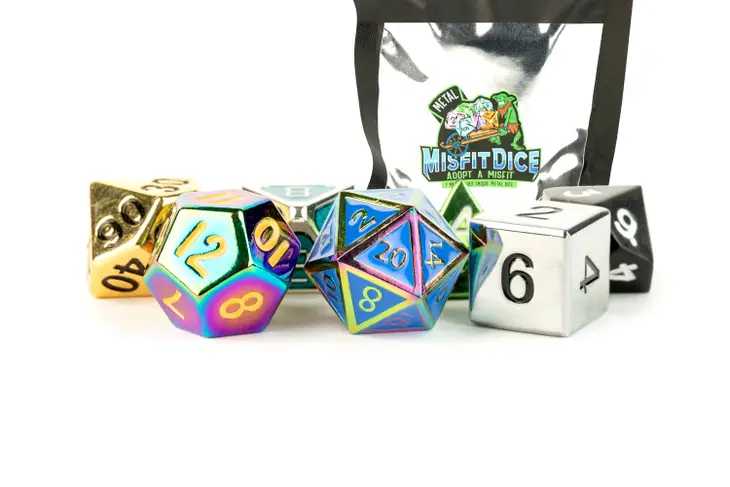 Metallic Dice: Misfit Metal Set - Adopt A Misfit Mystery Blind Pack
