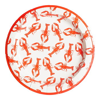 Papperstallrik 28cm  8-pack