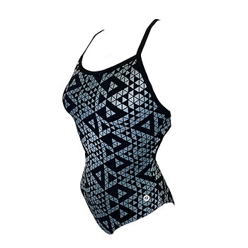 Baddräkt Dam Diamond med Tie-back