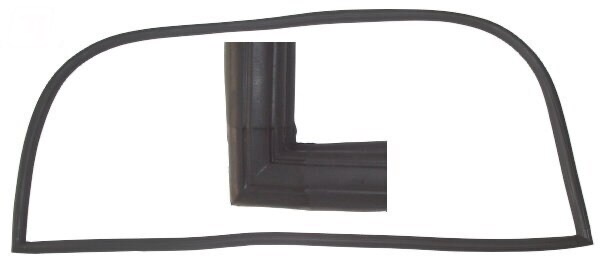 Rubber seal front screen (not for trim) - Escort Mk2 Sedan
