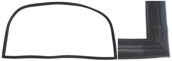 Rubber seal rear screen (not for trim) - Escort Mk2 Sedan