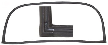 Kumilista etulasi (11mm lukkolistalle) - Escort Mk2 Sedan