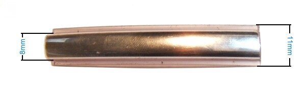 Screen trim rear screen chrome (plastic) - Cortina Mk2