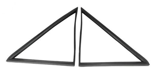 Rubber seal triangel-window x2 - Cortina Mk2 2-door (not for swivel window)