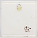 Börje Skohg (1984) Unique Wall Plaque with Horse Riders Motif 12 cm
