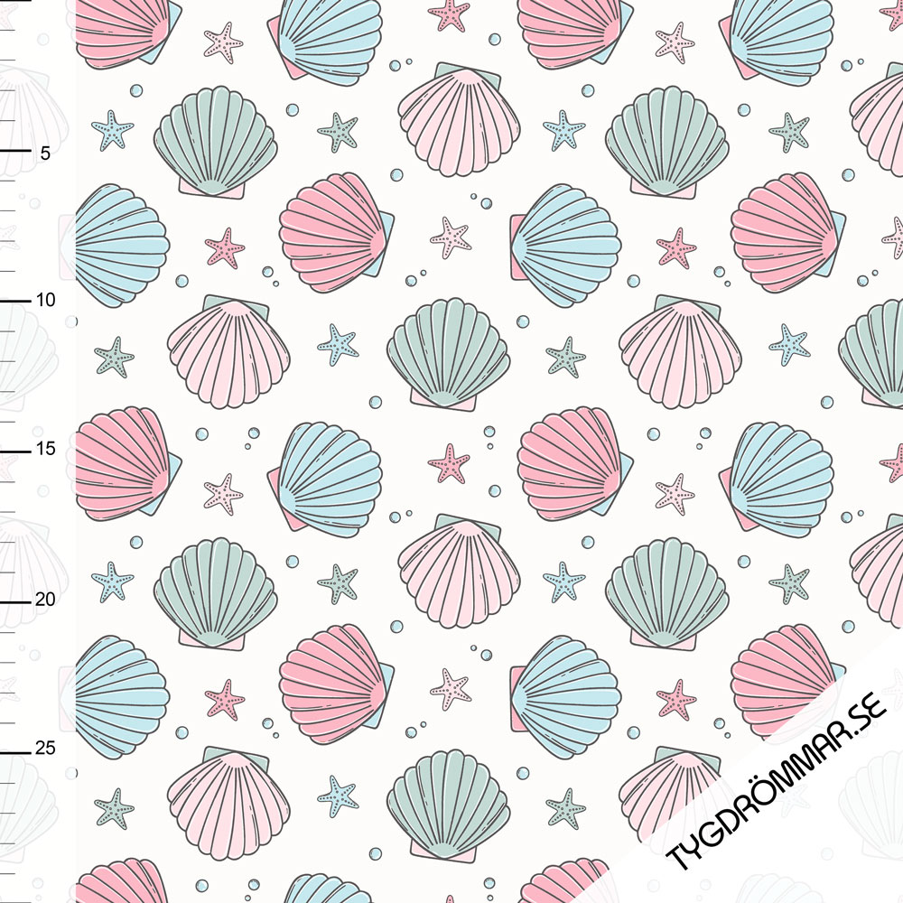 LYCRA - PASTEL SHELLS