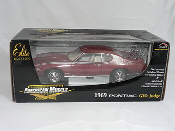Pontiac  GTO  Judge   1969   1:18  Ertl/Auto World