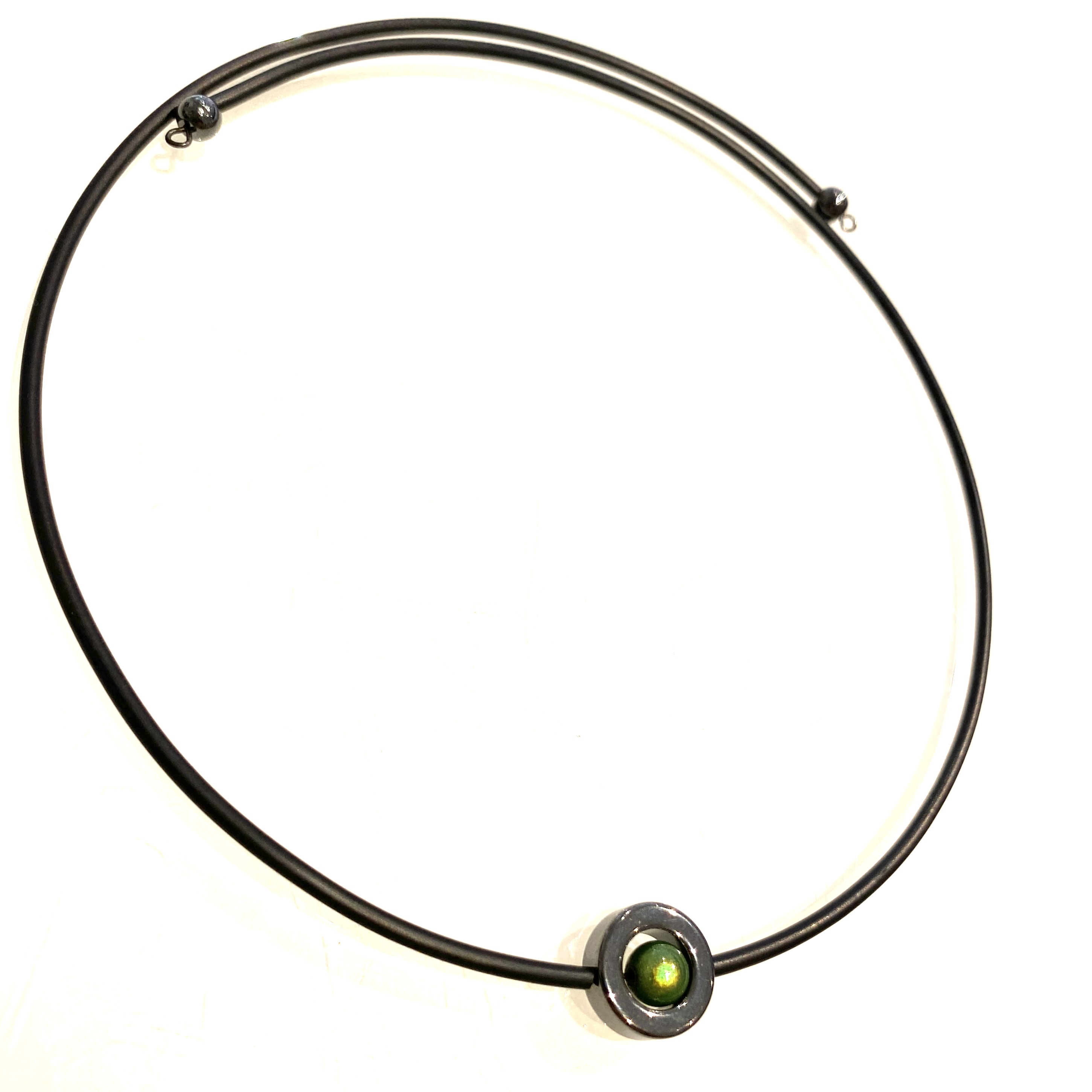 Halsband Elsa Hematit Caramelle  10 färger - 6