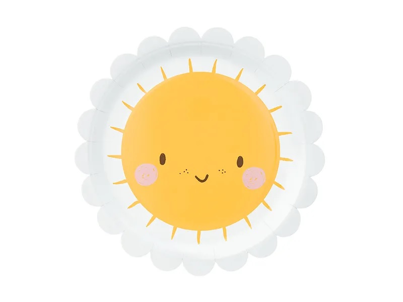 Papperstallrikar - Sol