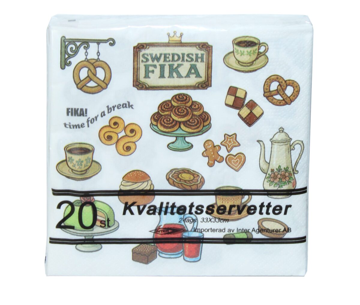 Servett Swedish Fika
