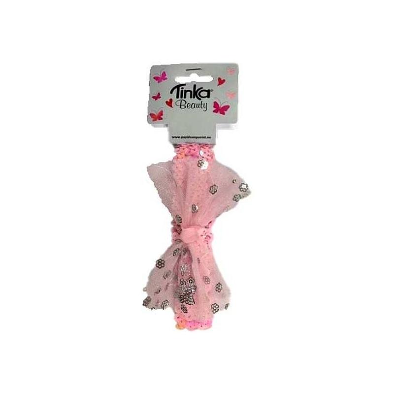 Hårband Paljetter, Rosa - Tinka