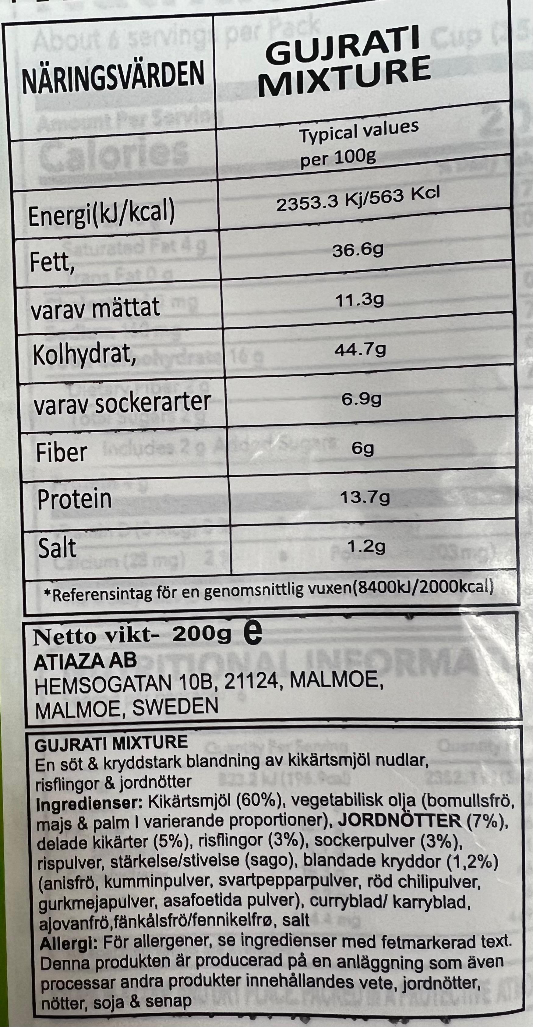 Haldiram´s Gujarati Mixture 200g - 2