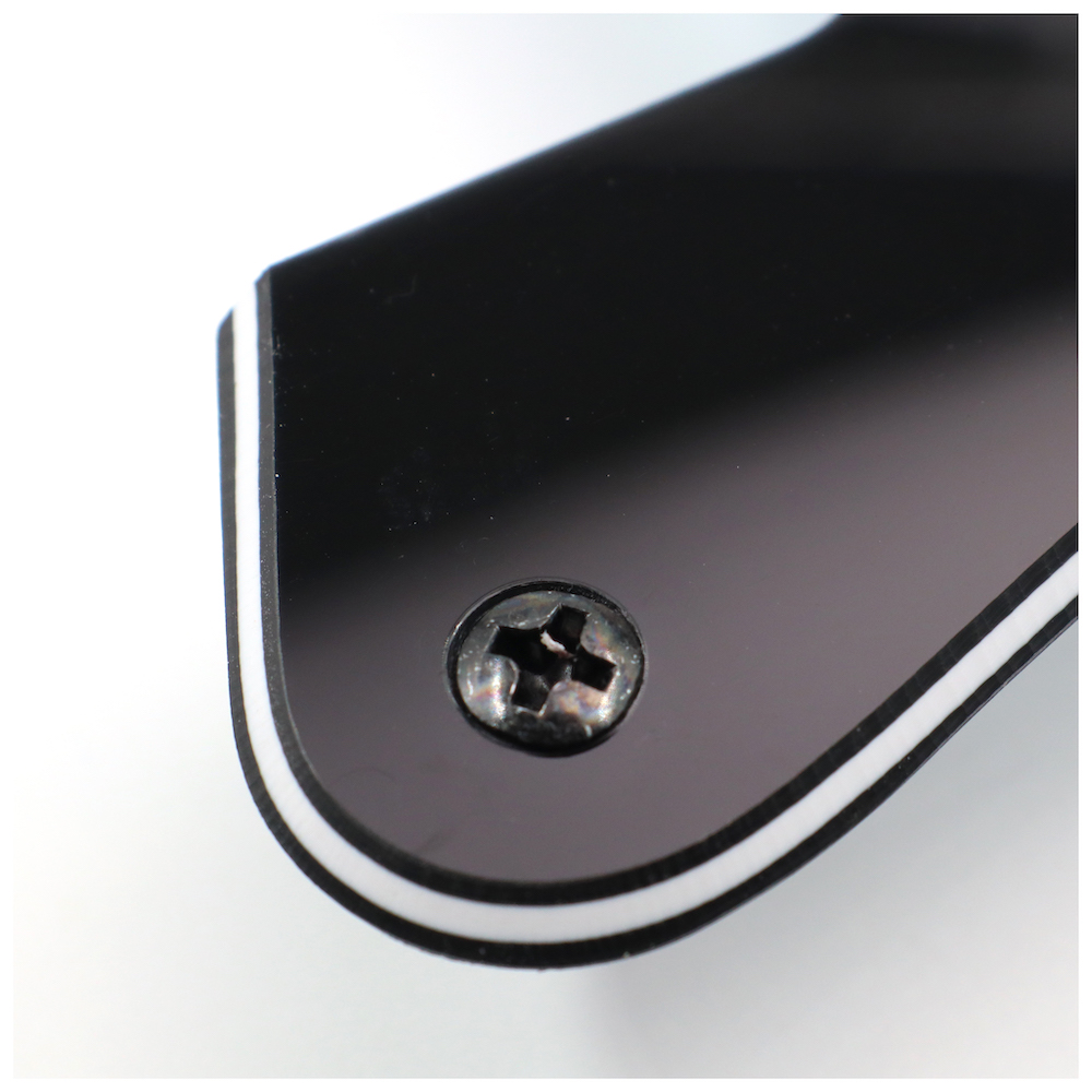 Pickguard Telecaster 8-Hole 3-Ply (Black) - 4