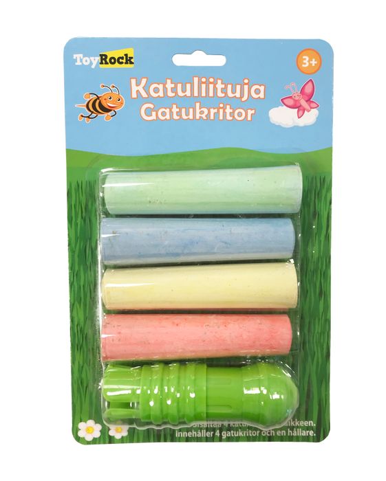 Gatukritor med behållare