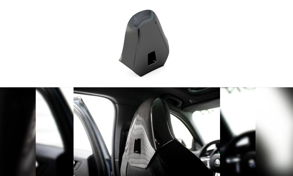 Kolfiber Nackstöd BMW 1-serie F40 M135I (Maxton) - 2