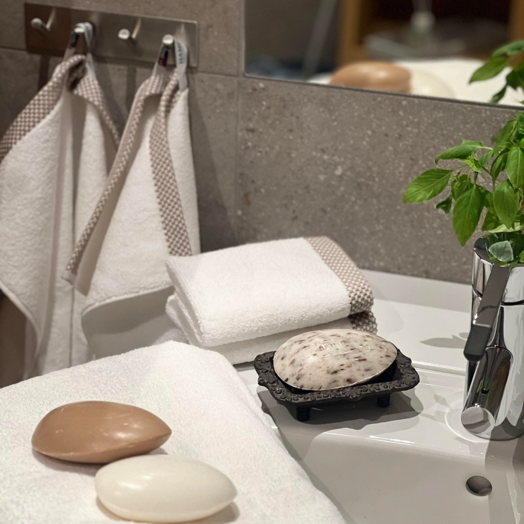 Aveiro Towels White/Brown - 5