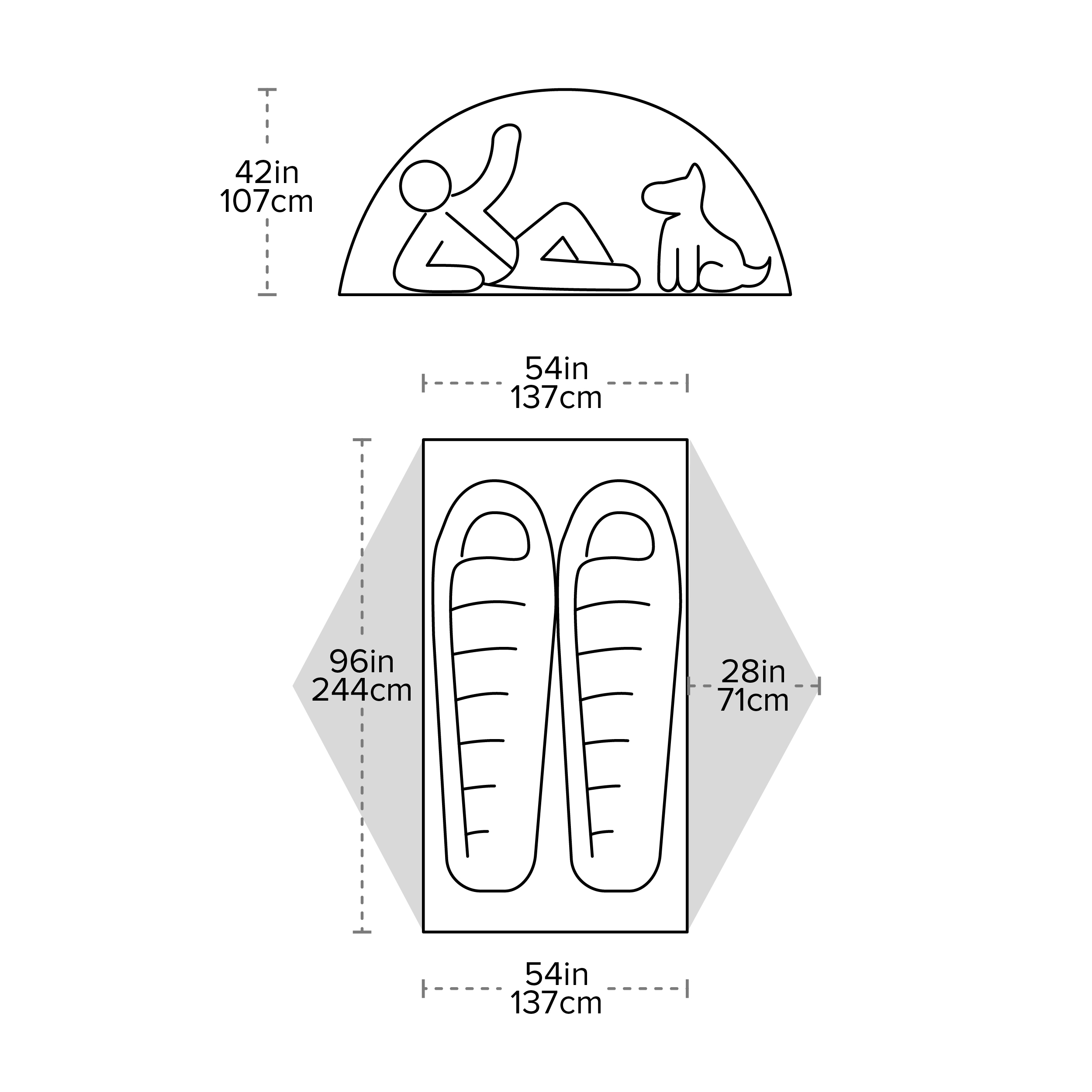 Big agnes Copper Spur HV UL2 XL Hyperbead - 2