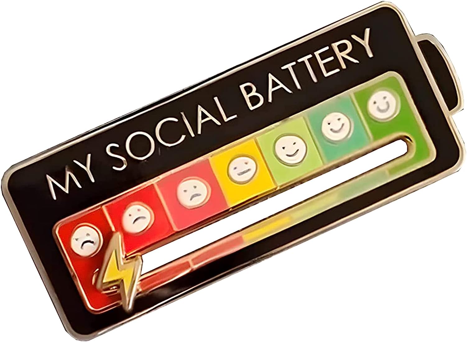 My social battery pin 