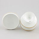 Tapio Wirkkala (Composition 1971) White Sugar Bowl with Golden Decor