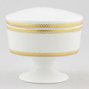 Tapio Wirkkala (Composition 1971) White Sugar Bowl with Golden Decor