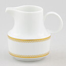 Tapio Wirkkala (Composition 1971) White Creamer with Golden Decor