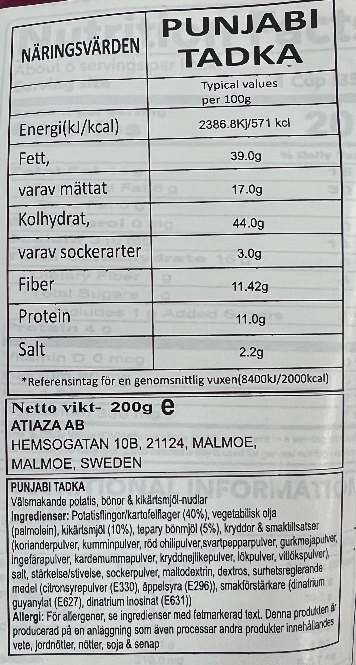 Haldiram´s Punjabi Tadka 200g - 2