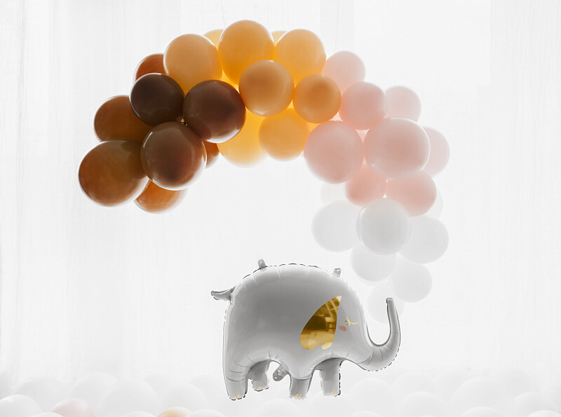 50-pack Ballonger Pastell Ivory Creme  23 cm - 2