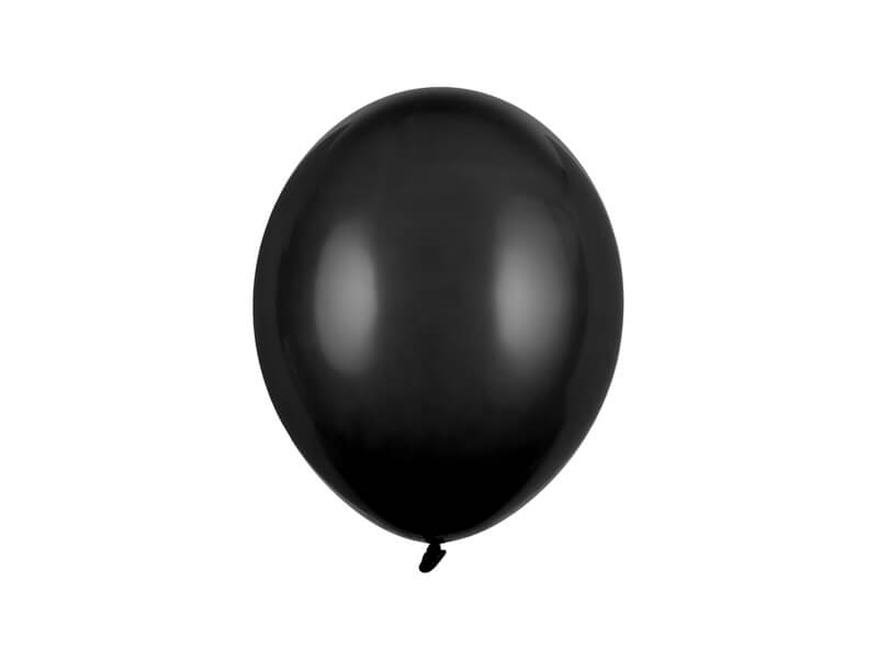 Ballonger Pastell Svart 27 cm