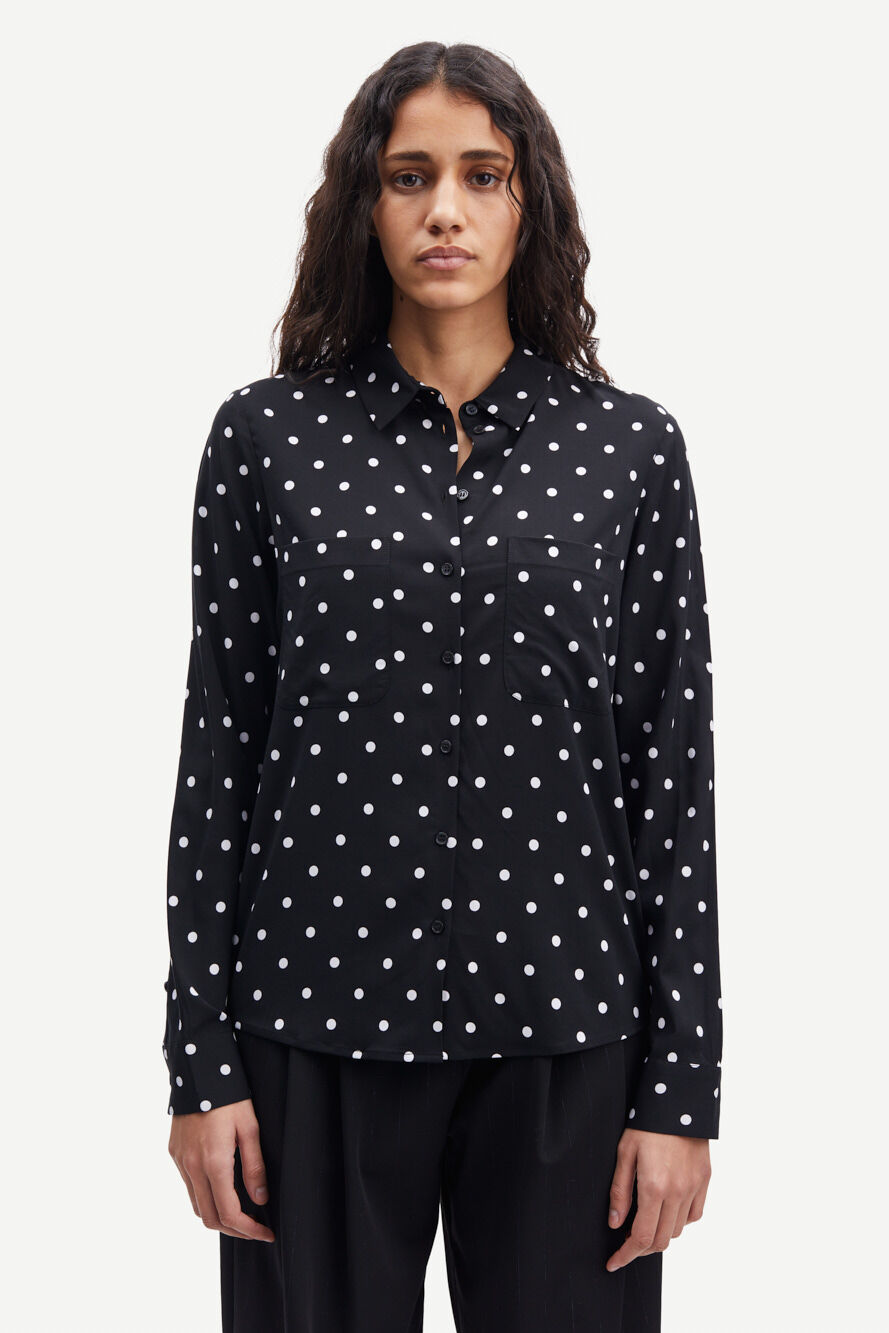 Samsoe Samsoe Milly shirt aop dott - 6