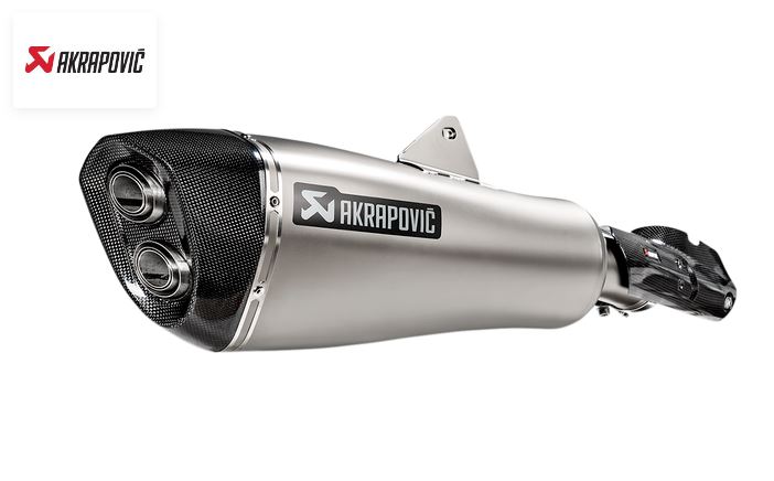 Akrapovic Slipon BMW R 1250 RT 2019-2023