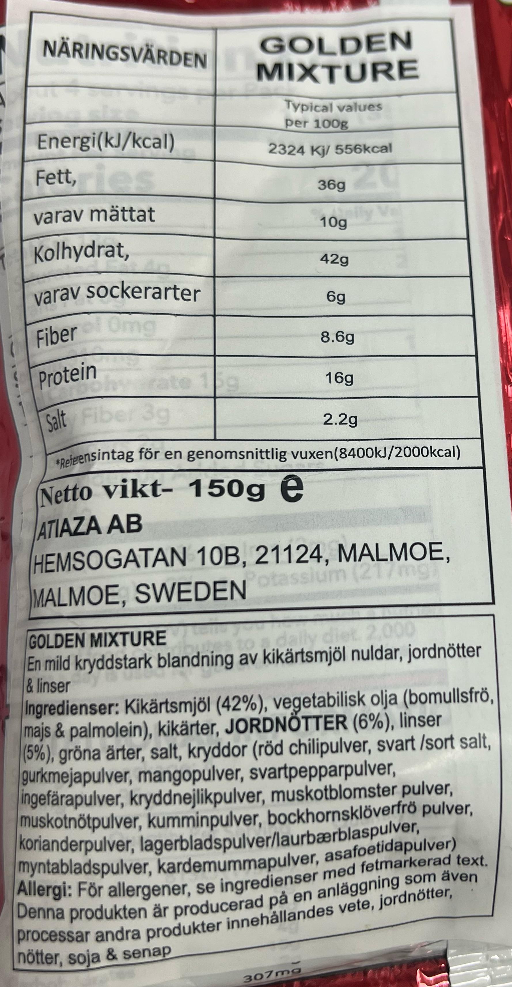 Haldiram´s Golden Mixture 150g - 2