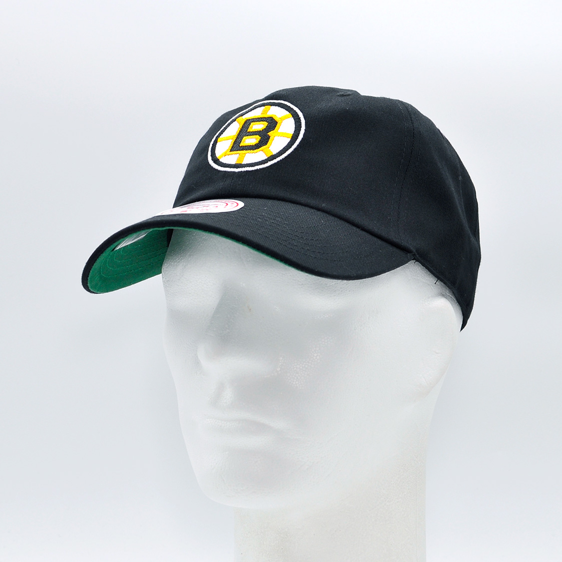 Mitchell & Ness - Team Ground 2.0 Dad Strapback Boston Bruins Black