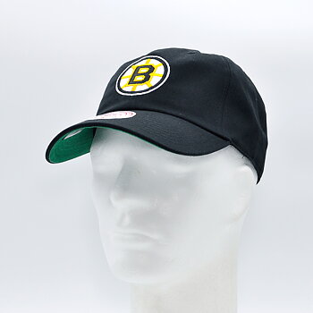 Mitchell & Ness - Team Ground 2.0 Dad Strapback Boston Bruins Black