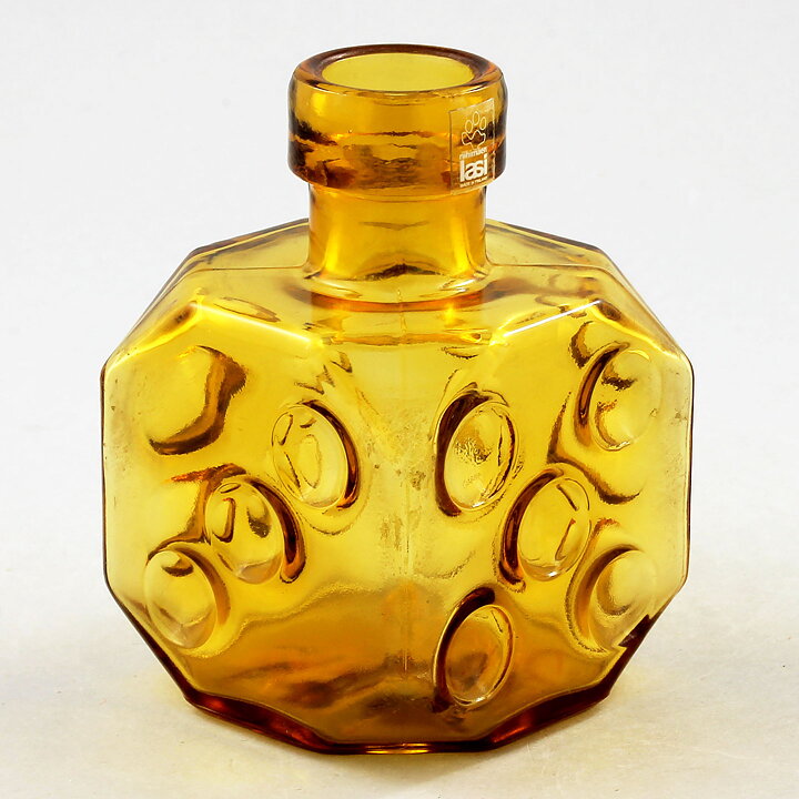 Erkkitapio Siiroinen (Arpa on heitetty 1970) Yellow Dice Vase 10 cm