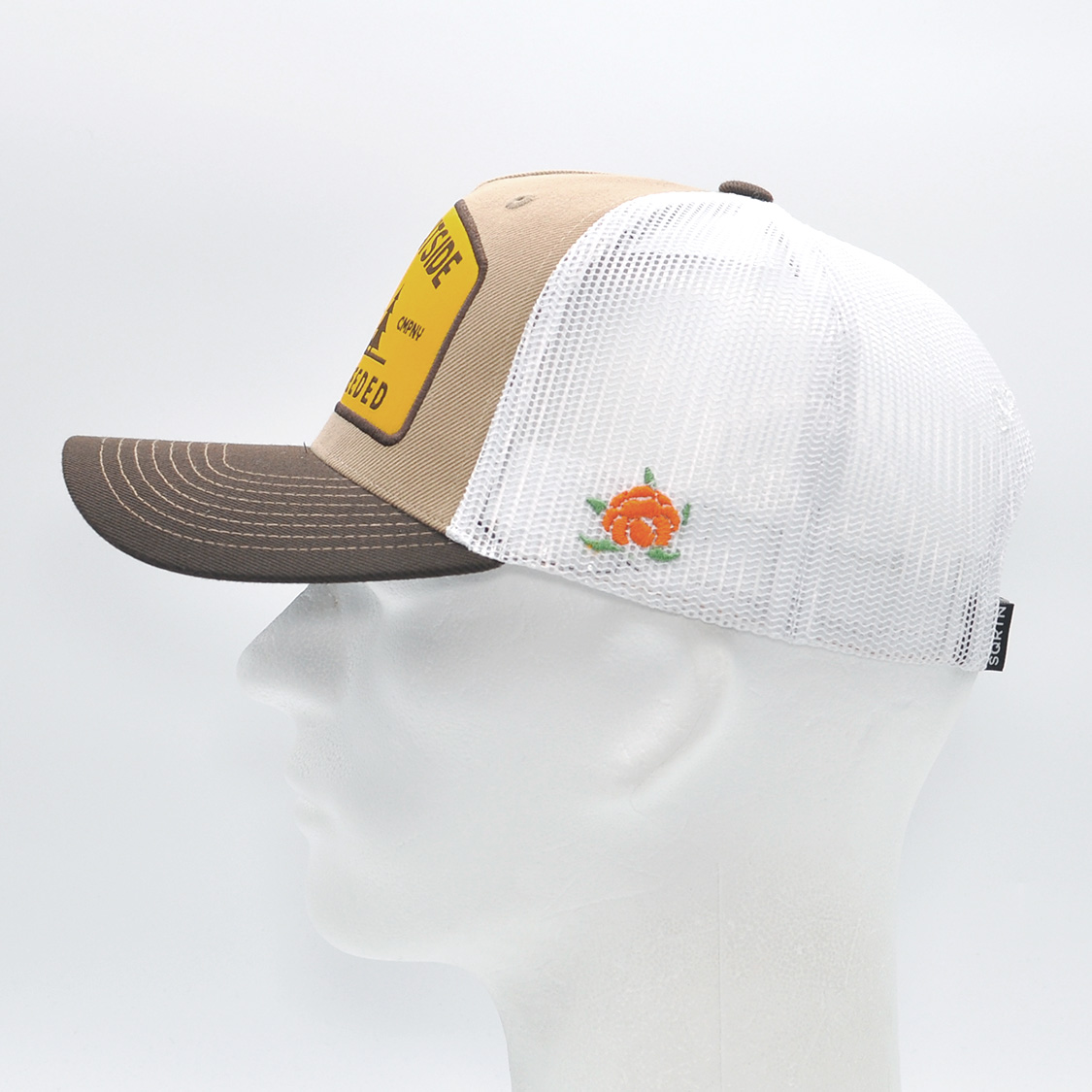 SQRTN - Outside Trucker Keps Hooked Khaki - 2