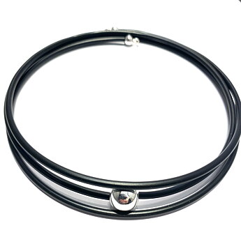 Halsband  choker Silver