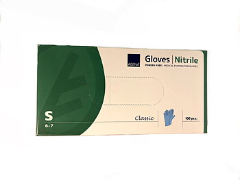 ABENA Classic Nitrilhandskar S blå 100st