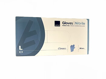 ABENA Classic Nitrilhandskar L blå 100st