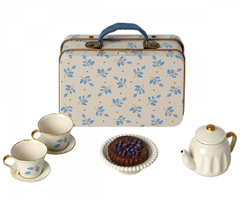 Afternoon Treat, Mouse Blue Madelaine - Maileg