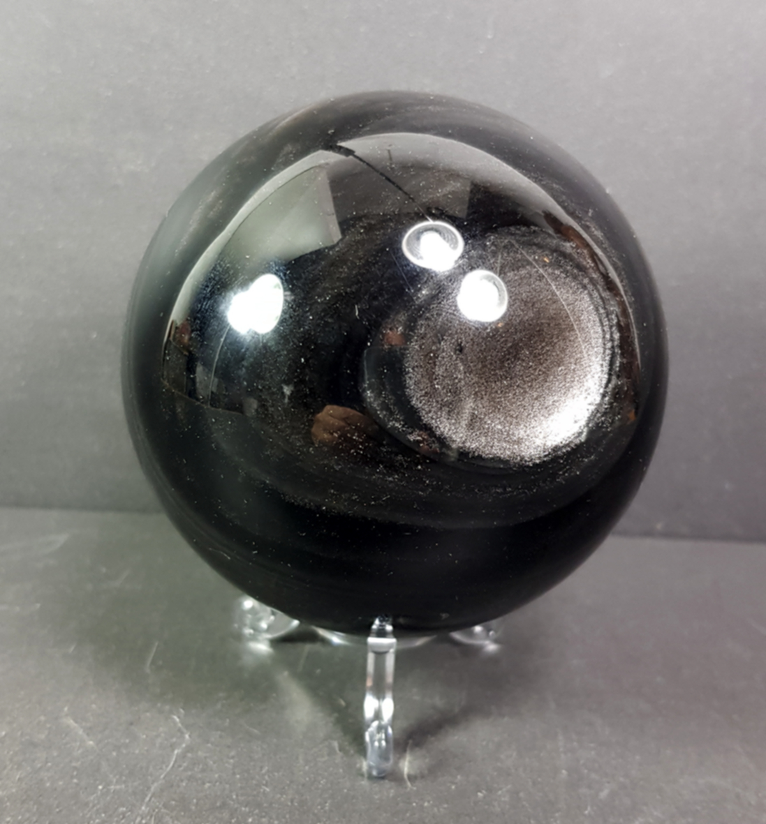 Silver Sheen obsidian Kula/Sfär