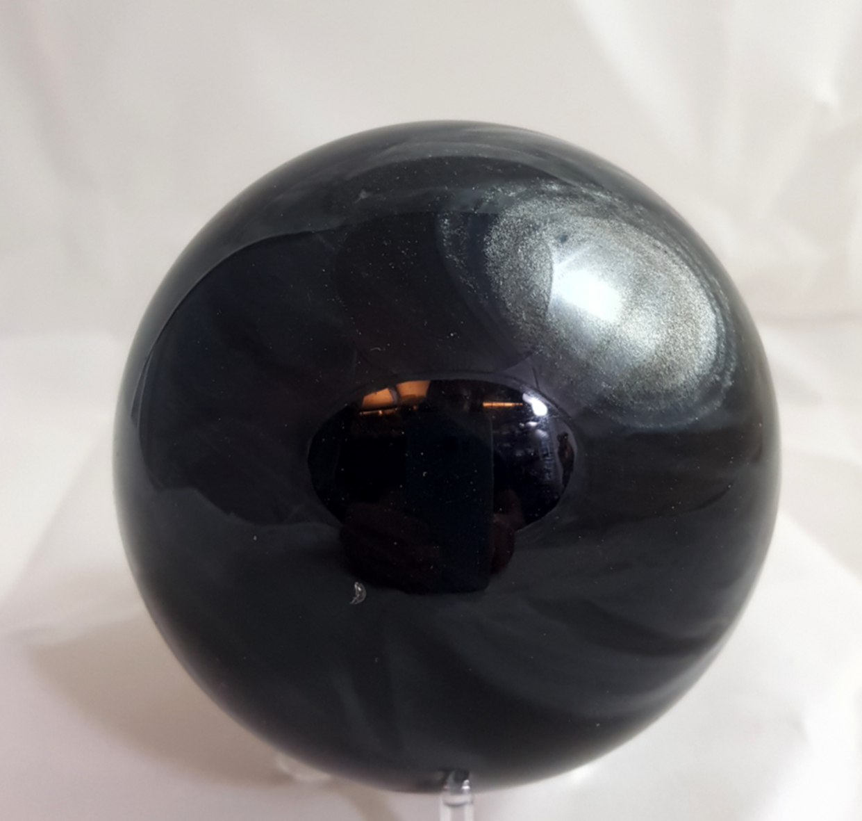 Silver Sheen obsidian Kula/Sfär - 4
