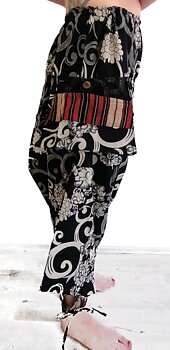 Thai Hill Tribe Haremsbyxor - Lotus