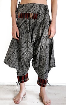 Thai Hill Tribe Haremsbyxor - Aztec